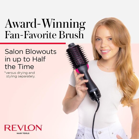 REVLON One-Step Volumizer Hair Dryer and Styler Less Frizz, More Shine Exclusive - Picture 2 of 13